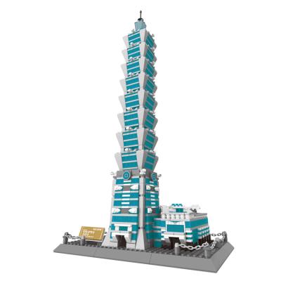 China Construction toy WANGE craft architecture baby gift set building block diy toy for sale