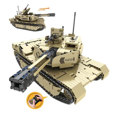 China Cheap building toy QH 1276pcs life size rc building brick tank toys with good supply for sale