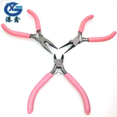 China Small Jewelry Pliers Set MULTI FUNCTIONAL Comfortable Handle New Design for sale