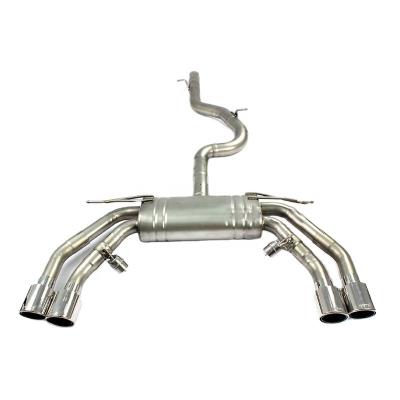 China Automotive Exhaust System High quality Catback Exhaust For Audi RS3/TTRS 2.5T 2017-2023 High Performance Exhaust System Stainless Steel Exhaust Pipe for sale