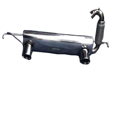 China Automotive Exhaust System High Performance Catback Exhaust System For SMART W453 0.9T/1.0L 2015-2023 Stainless Steel Exhaust Pipe Muffler for sale