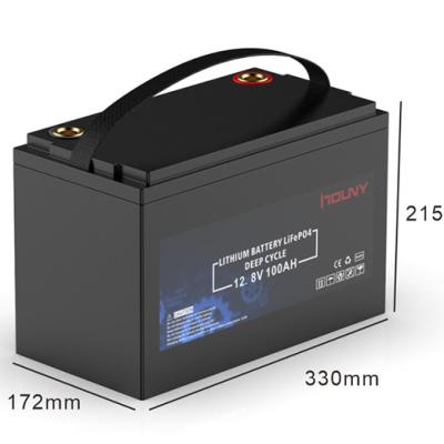 China RV Solar System Marine Off-Grid 12V 100Ah 150Ah 200Ah Long Life Certified Lithium Iron Phosphate LiFePO4 24v Marine Battery Pack for sale