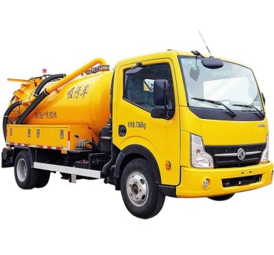 China Carbon Steel Combi Suction Sewage Sucker Sewer Jet Trucks With Mud And Water Tank for sale