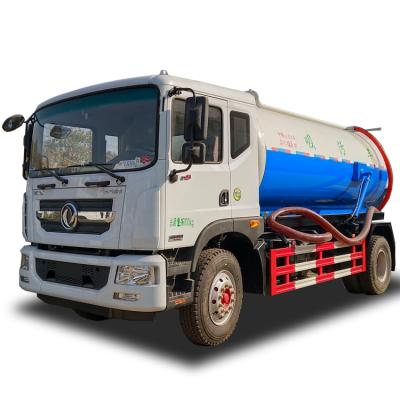 China 12000 Liters Vacuum Sewage Sucking Tank Truck 10000litres for sale