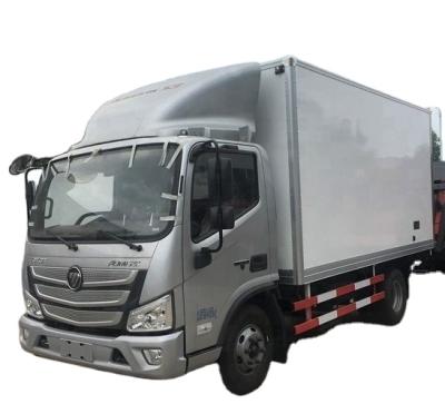 China Low Temperature Food Transport Refrigerator Truck Freezer Loading Van Truck Fresh Food Transport Freezer Food Small for sale