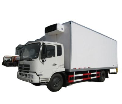 China Transport Freezer Food Factory Supply Refrigerator Cargo Truck Freezer Mobile Reefer Van Frozen Food Transfer for sale