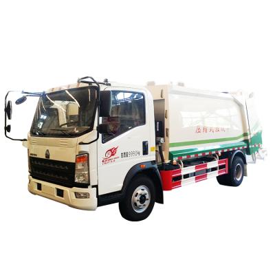 China Trash Transport 4x2 Light Waste Collection Compactor Garbage Truck for sale