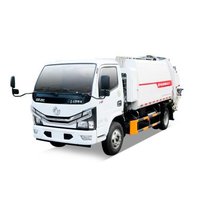 China Factory Design 6.5 Cubic Compressed Garbage Truck Special High Quality Mobile for sale