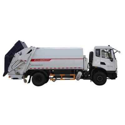 China Factory Big Compression Force 12.5cbm Compressed Garbage Compactor Truck for sale