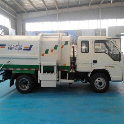 China Farms 5 Ton Side Loading Garbage Truck 4m3 Skip Loader Garbage Truck For Sale for sale