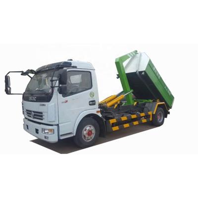 China Construction Works 5T 6T 8T Drop Arm Hook Hydraulic Lift Garbage Truck For Garbage Collection Truck for sale