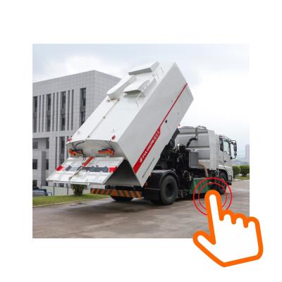 China Building Material Stores Dongfeng 6 Wheels Road Sweeper Street Cleaning Truck for sale