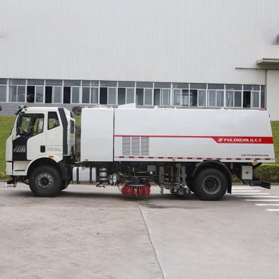 China Fast Street Surface Layer Cleaning Waste Collector Vacuum Road Cleaning Truck for sale