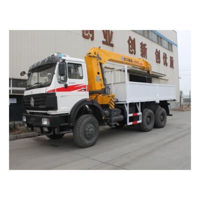 China CRANE Construction Mobile Truck Heavy Duty 10 Ton Truck Mounted Crane For Sale for sale