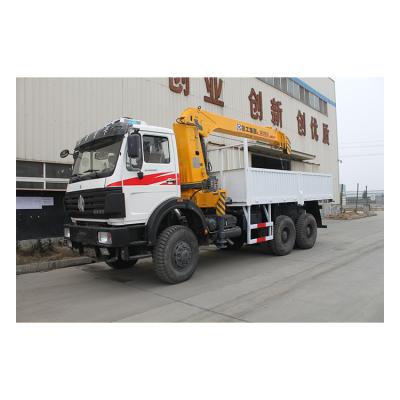 China TRUCK CRANE Latest Design Superior Quality 6x6 Mounted Hydraulic Truck 10ton Crane for sale