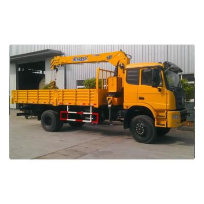 China Chinese TRUCK Guaranteed Quality New Arrival Latest Design 3.2ton Truck Mounted Crane for sale