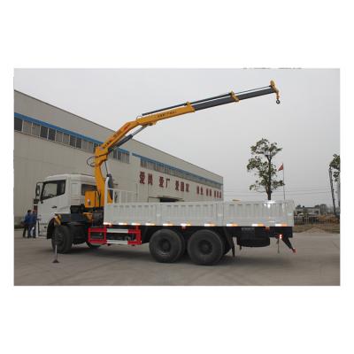 China CRANE TRUCK Best Quality Mounted 6.3ton Folding Small Mobile Mini Truck Mounted Crane for sale