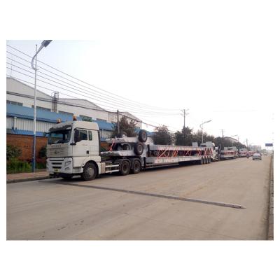 China Other Durable Trailers Using Good Prices 4 Axles 80ton Heavy Duty Low Bed Trailer for sale