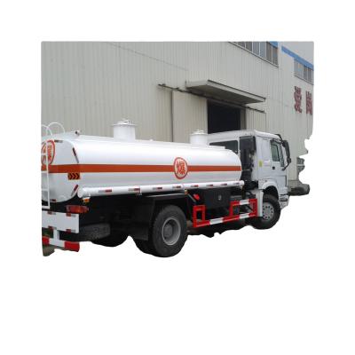 China Jet Dispenser Fuel Tank Trucks Truck Trailer DTA5160GJYZ1 HOWO Diesel Fuel 10000 Liters for sale