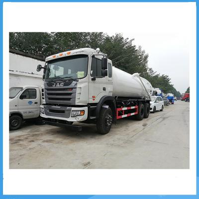 Cina JAC Sand Sewer Vacuum Dredging Trucks for Sale 16000L in vendita