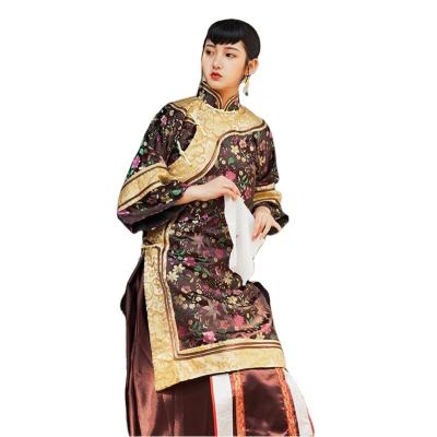 China Old-fashioned Hanfu China Qing Dynasty Women Ancient Chinese Traditional Clothing Miss Lady Performing Dresses High End Hanfu Clothing for sale