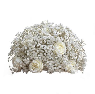 China Popular Wedding Decoration Romantic Wedding Flowers Artificial Baby's Breath Centerpiece For Wedding Decor for sale