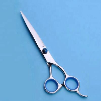 China Viable Factory Outlet 7 Inch Hair Cutting Scissor Flat Blade Clippers One Piece for sale