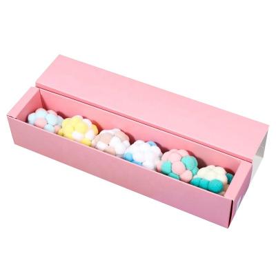 China Viable Small Fresh Plush Cat Toy Pet Supplies Interactive 6 Of Pompom Gift Box for sale