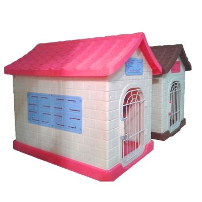 China Puppy/Cat/Rabbit House Outdoor Kennel Small Breathable Plastic Pet Room Waterproof And Dismountable For Indoor And Outdoor for sale