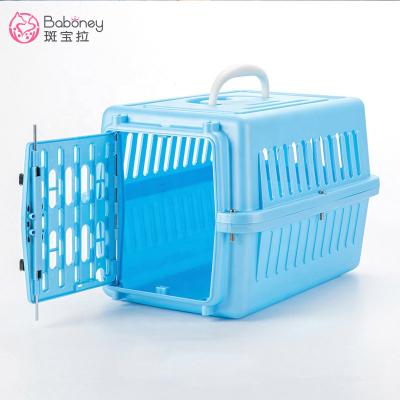 China Breathable Pet Kitten Little Dog Airship Small Boxcar Cage for sale