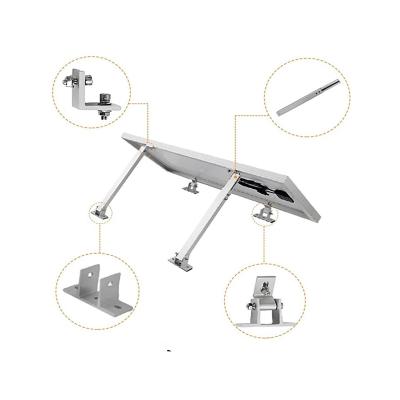 China Metal Can Roof System Solar Mounting Adjustable Front And Rear Bracket Feet TE-KTJ01 for sale