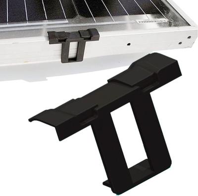 China PV Solar Panel Installation Factory Customized High Quality 30mm 35mm 40mm Solar Water Guide Clip Auto Solar Panel Drain Clip for sale