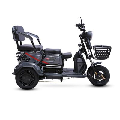 China High quitily three wheel electric adult folding electric tricycle with child seat and elderly leisure electric tricycle for sale