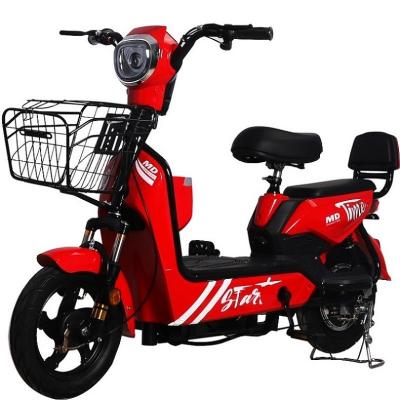 China Cheap carbon steel fat tire e 14 inch electric bicycle 350w 48v electric bicycle for sale