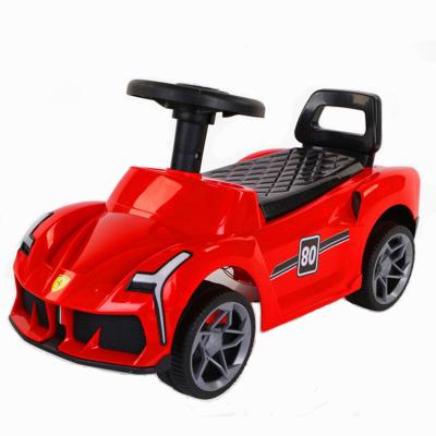 China Ride On Wholesale New Model Toy Cartoon Baby Swing Car With BB Steering Wheel 3 Colors Mix/Twist Car for sale