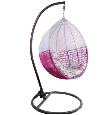 China Super Comfortable Hot Selling Water Swing Chair Wicker Chair Egg Drop Shaped Hanging Chair for sale