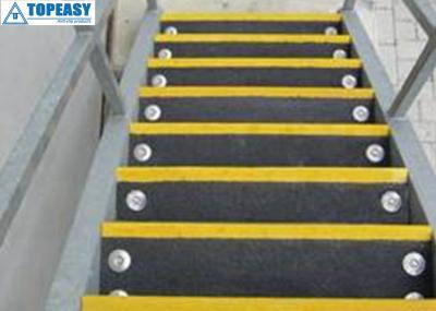 China Non Slip Stair Tread Cover Anti-Slip Stair Nosing Grit Coated Surface Made In China Best Price for sale