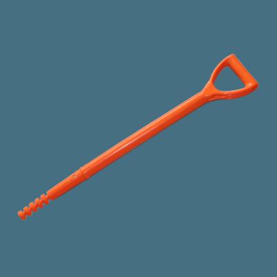 China D grip fiberglass handles for shovel/spade/fork,30inch plastic D handle for shovel/spade for sale