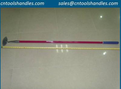 China garden hoe frp handle, hoe fiber glass handle, garden hoe hollow fiberglass handle for sale