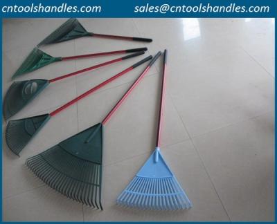 China fiberglass rake handle, frp rake handle, rakho fiberglass handle for sale