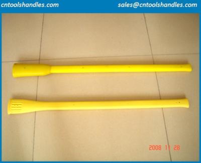 China Mattock pick plastic handle replacement, pickaxe plastic coated fiber glass handle replace for sale