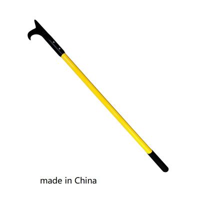 China China produced leatherhead tool fire roofing hook new York hook pike pole drywall hook fiberglass handle fire hooks for sale