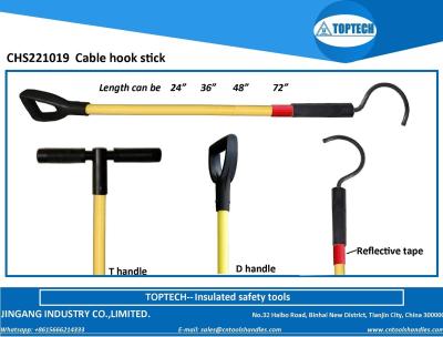 China 6FT Cable handling hooksticks cable hook stick cable handler used in mine oil gas industry China manufacturer low price for sale