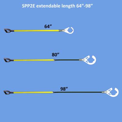 China Sling stik extendable load control tool sling push pull tool D handle grip yellow color handle sling stik for sale