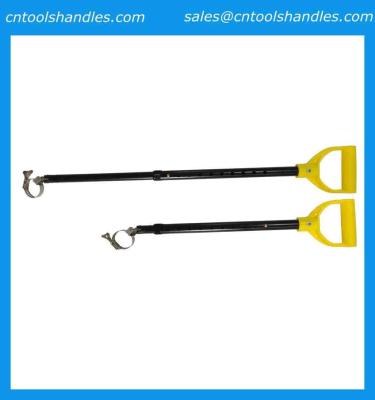 China telescopic aluminum handle with D grip, OEM telescopic aluminum handle for sale