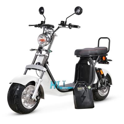 China Unisex adult two wheel citycoco electric scooter 1500W20ah lithium battery for sale