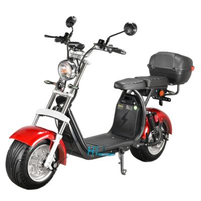 China Unisex electric scooter 1500w two wheel electric scooter citycoco adult scooter for sale