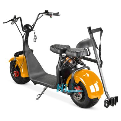 China Fat Tire 2000w Citycoco Motorcycle Electric Scooter 2021 Wheels Unisex Adult Electric Golf Scooter for sale