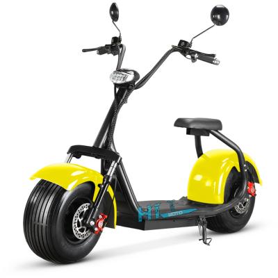 China Motorcycle Scooter 52V 18 2AH 2000W Max Black Motor Power Battery Time Tutu Color Double Brake Charging Origin CP-7 for sale