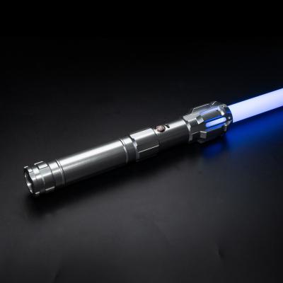 China Gesture ignition; Swing on it; Smooth oscillation; Music ; FOC Lightsaber Dueling Handle with Infinite Color Changing Multiple Sound Effect Light Up Toys Sith Metal MAX Black Unisex for sale